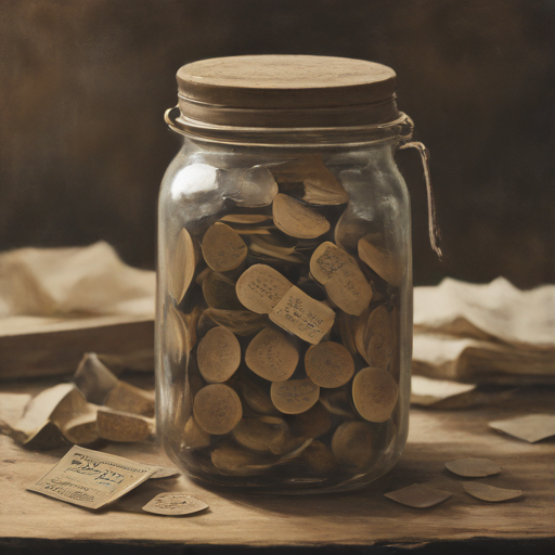 Jar Of Old Pennies
